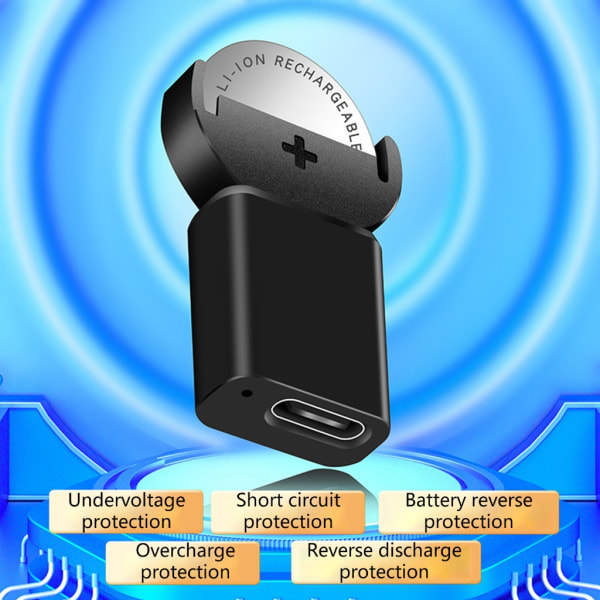 Li-Ion Myntcellsbatterier för LIR2032 LIR1632 LIR2025 LIR2016 null - A