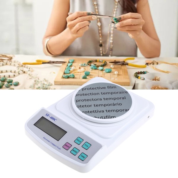 Digital Precision Laboratory Analytisk Balans Vetenskaplig Våg 500g x 0,01g Elektronisk Compact Precision Lab-våg