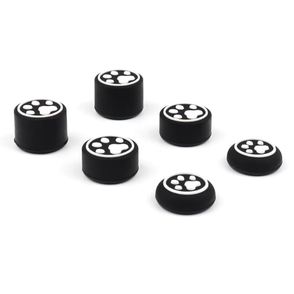 Analogpinnebeskyttelse for PS5 / PS4 / NS Pro - 6 stk. Katteklo-tommelfingergrepshetter - 5