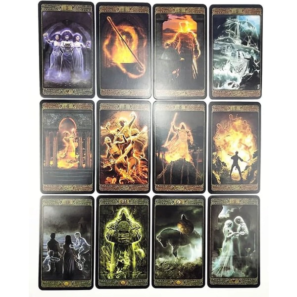 Ghost Tarot -kortit Ghost Tarot -kortit Korttipakka Tarot-pakka null none null none