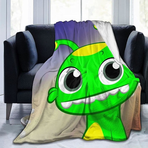 Groovy The Martian Ultra-mjuk mikrofleecefilt Heminredning Throw Lättviktsför bäddsoffa -q395 50x40in 125x100cm