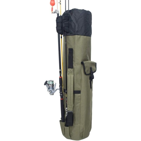 Fiskestangs Taske Canvas Organizer Rejse Fiskespø Case