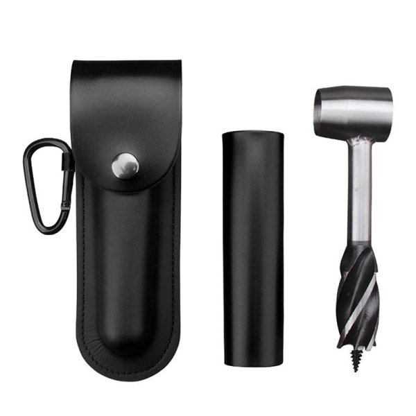 Multifunktionell Survival Settlers Tool Bushcraft Handskruv Black