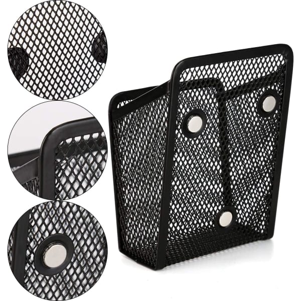 2-pack magneettinen kynäteline, mesh-kynäteline Magneettinen riippuva Sto
