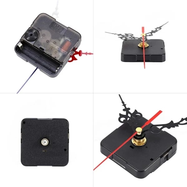 2-Pack - Clock Movement for Wall Clock - Silent Quartz Movement