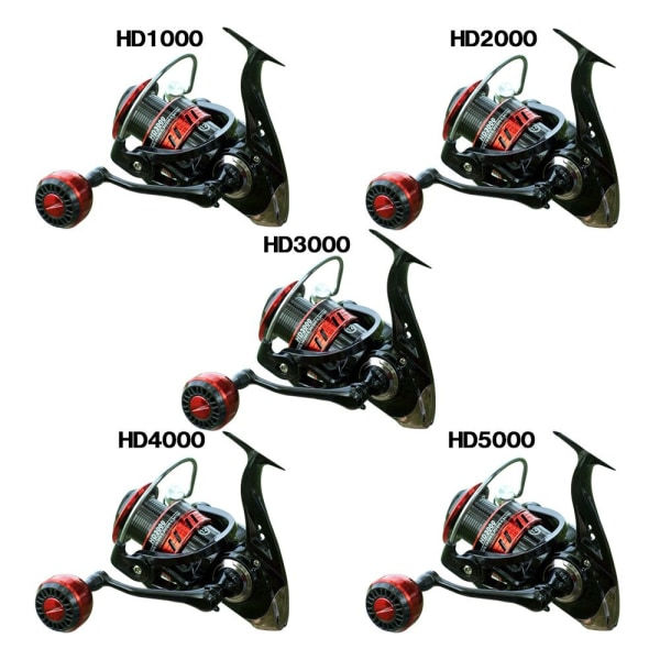 Snurrende hjul fiskerulle HD1000 HD1000 HD1000