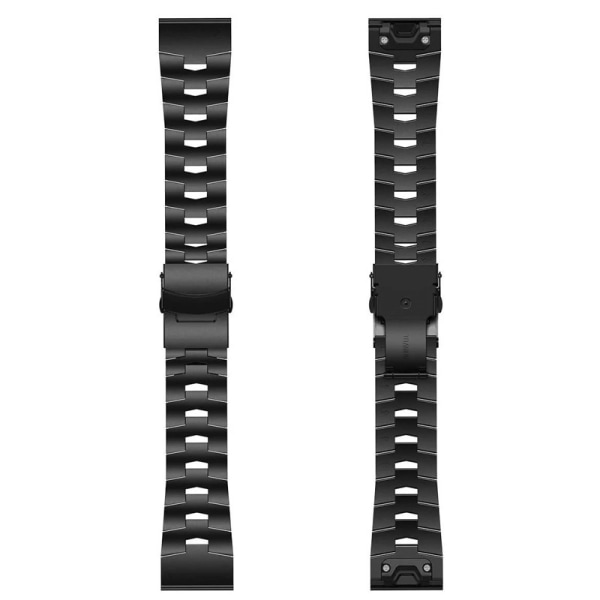 Garmin Fenix -sarjan ranneke, pikalukitus, titaani, kolminkertainen helmi 22mm black