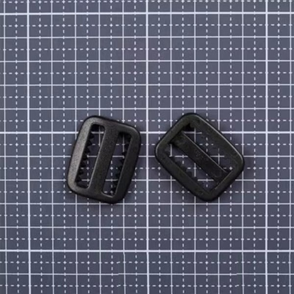 5 st Webbing Spänne Slider Fästanordning Frigöringskrok