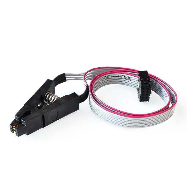 Ch341a 24 25-sarjan Eeprom Flash Bios USB -ohjelmointimoduuli + Soic8 Sop8 -testiliitin Eeprom 93cxx:lle