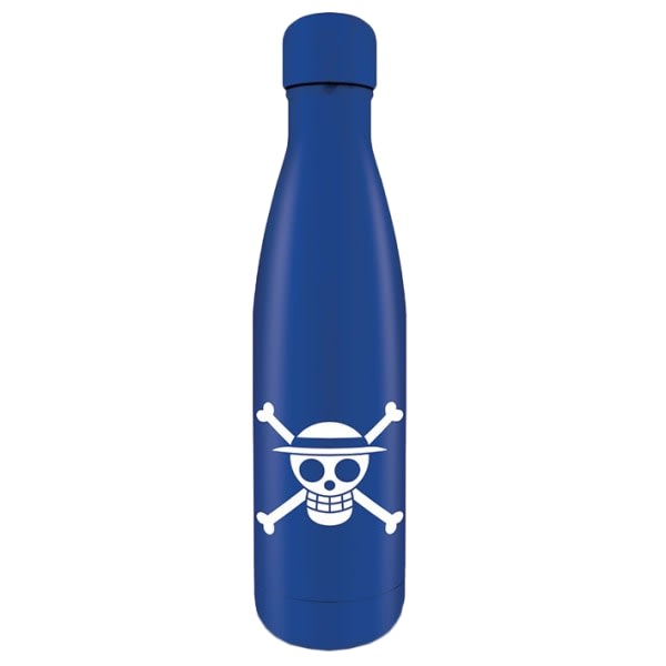 One Piece halmhatt Pirates Emblem Flaska One Size Blå/Vit Blå/Hvid One Size