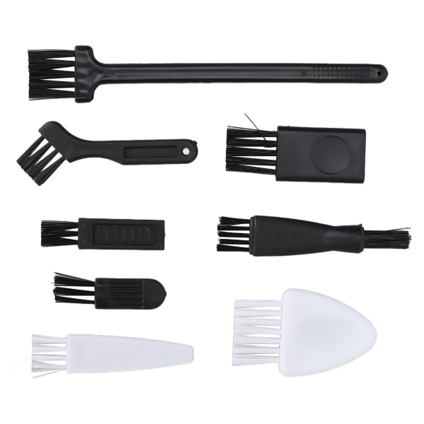 TIMH 8 stk Elektrisk Rakapparat Rengøringsbørste Razor Cleaner Brush Set til Husholdningsapparater Computertilbehør