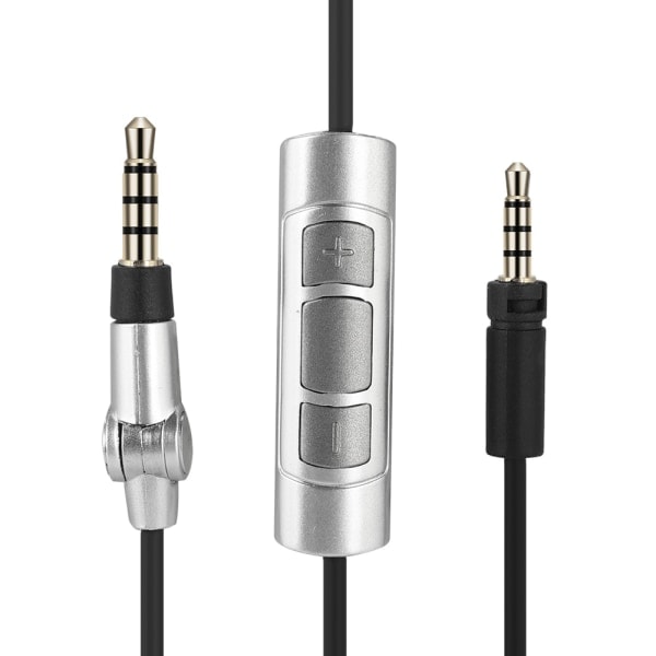 Sennheiser Momentum -korvaavien kuulokkeiden äänikaapeli Androidille ja iPhonelle (musta)