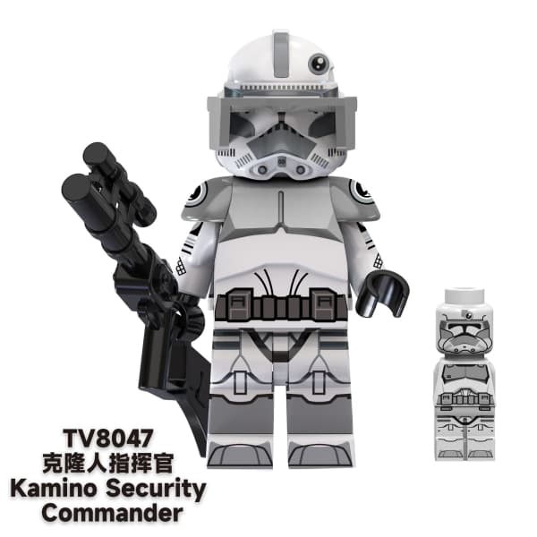 Star Wars Clone Trooper Minifigur Action Byggesteiner Leker