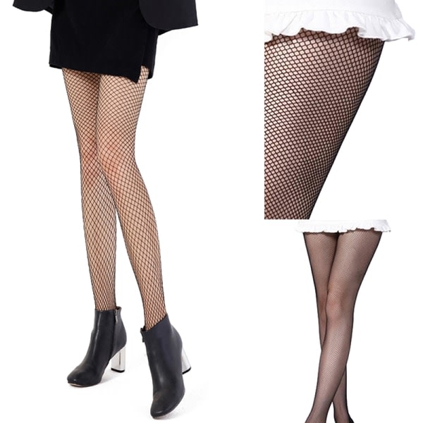 Sommar Lolita Nätstrumpor Fisknät Strumpbyxor Mesh Wa Large mesh