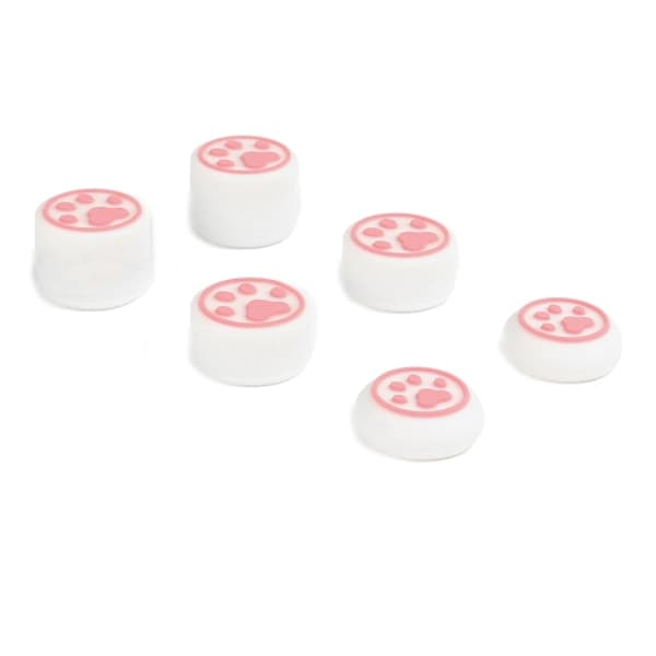 Analogpinnebeskyttelse for PS5 / PS4 / NS Pro - 6 stk. Katteklo-tommelfingergrepshetter - 5