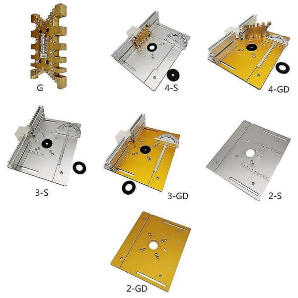Router Table Insert Plate for Woodworking Benches Table Saw with Miter Gauge Mb Mb