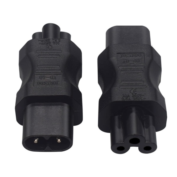 C7 till C8 rak adapter hane till hona Adapter C7 till C8 adapter Kabeladapter C8 till C13/C8 till C15/C8 till C5 Kompakt - null - C8 till C7