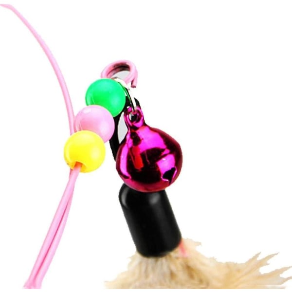 Söt Feather Catnip Stick Interaktiv katt tuggleksak