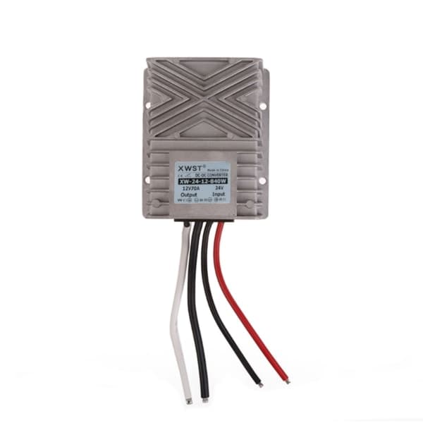 DC24V til 12V Spenningsomformer Adapter Spenningsregulator 10A -70A Valgfritt null - 60A