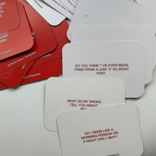 We're Not Really Strangers Card Game - Et interaktivt kortspil for voksne og Icebreaker[HK]-Perfet Couples version Couples version