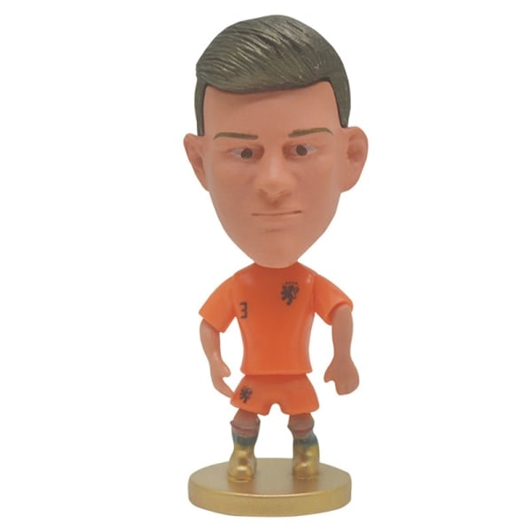 Fotbollsstjärna Figur Mini Fotbollsspelare Bil Ornament Collectio 20 20 20 20