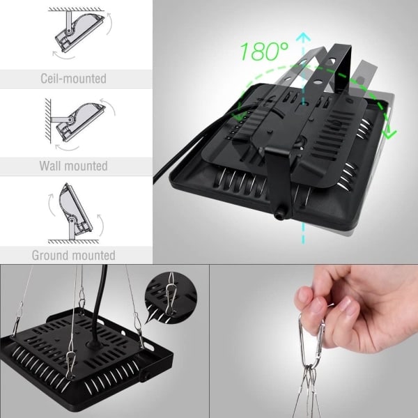 50W Have LED Grow Light, IP67 Vandtæt Grow Light