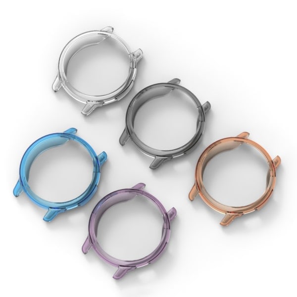 TPU-skyddsfodral, dammskydd, hölje, reptåligt för Vivoactive 5, klarblå