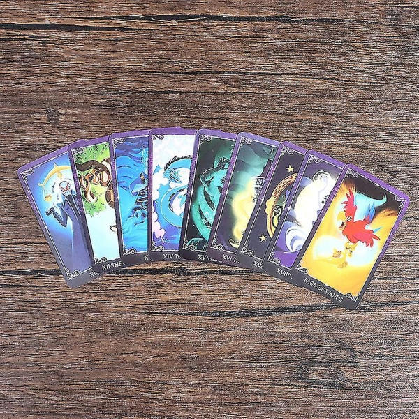 Nya Tarot 2022 Brädspel för Ödesdivination Party Underhållning Kortspel