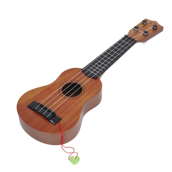Børne Ukulele Guitar 4 Strenge Lærerig Livagtig Bærbar Musikalsk Ukulele Legetøj til Begyndere Type 1