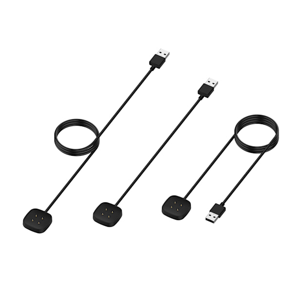 Lämplig för Fitbit versa3 smartwatch laddningskabel versa4/sense1/2 magnetisk laddningsbas 100cm