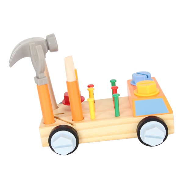 Skruvmejselbräda Bil Säker Pedagogisk Lek Kid Early Learning Sensorisk Leksak för Pojkar Flickor