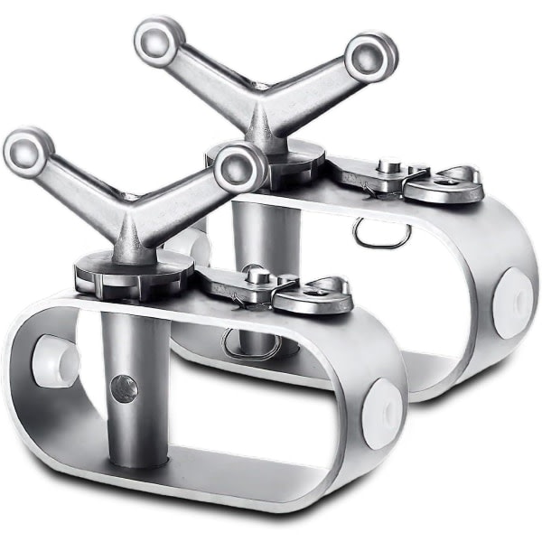 Aluminiumslegering spennstenger (2-pakning) for bassengtrekk