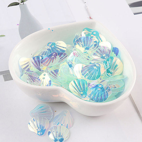 1 pussi Shell Fish Scale Paljetti Eye Face Stickers Meikki Rhinest A4 onesize A4 onesize