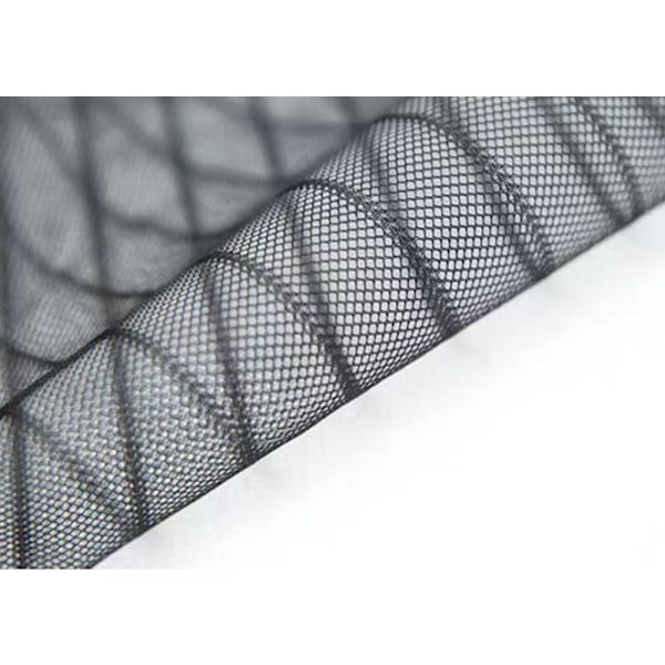 Magnetisk insektnet til døre og vinduer, 100x210cm, Sort, Ingen boring
