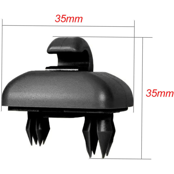 2 kpl automaattista aurinkosuojan kiinnikettä, Auto aurinkosuojan kiinnike Krokbyte Audi A1 A3 A4 A5 Q3 Q5(8E0 857 562) A7 B6 B7 B8 S4 S5