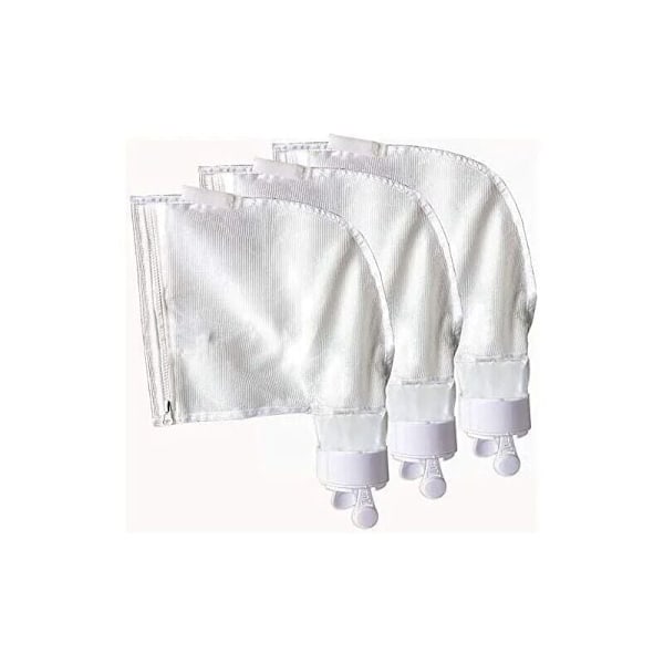 3 KPL Polaris 280 480 Uima-altaan Puhdistuslaukkuja, 2 KPL Vahvistettuja Nylon-suodatinpusseja Vetoketjulla K13