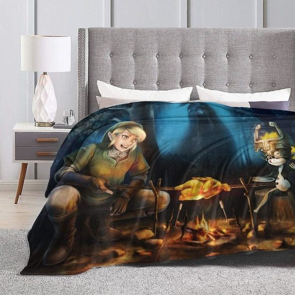 Legend-Zelda varm fleecepledd for sovesofa -w491 50x40in 125x100cm