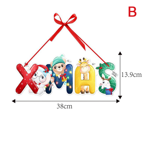 Joulukoristeet Uudenvuoden juhlan riipukset Xmas Tree Hanging C onesize C onesize