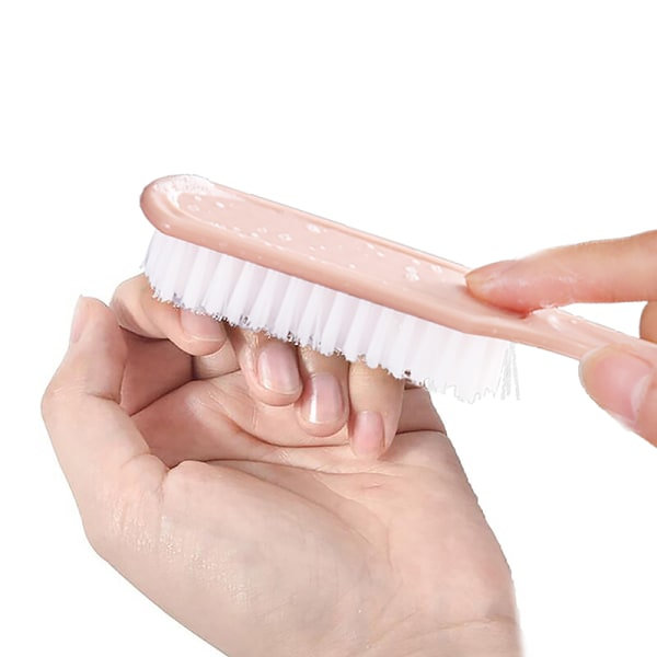 Plast Nail Art Brush Multifunktionell tvättborste Skoborste 10PCS