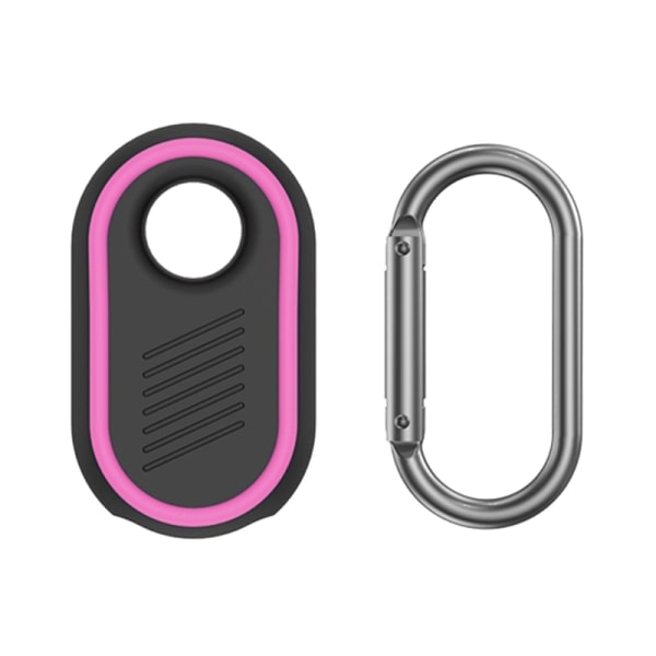 Beskyttelsesdækning Cover til Smarttag 2 Tracker ridsefast nøglering Lysende rosarød