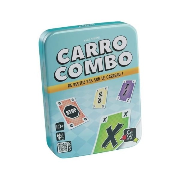Korttipeli - GIGAMIC - Carro Combo - 1 pelaajalle tai useammalle - 8 vuotta ja vanhemmille - Lapsille