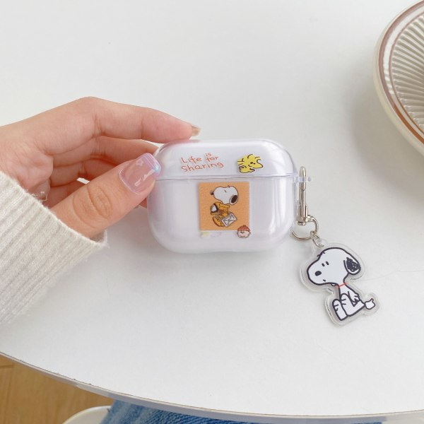 4 kpl Airpods Pro2 -koteloa läpinäkyvä
