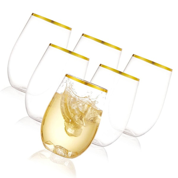 Cocktailjuice-dricksglas i plast för utomhuspoolparty
