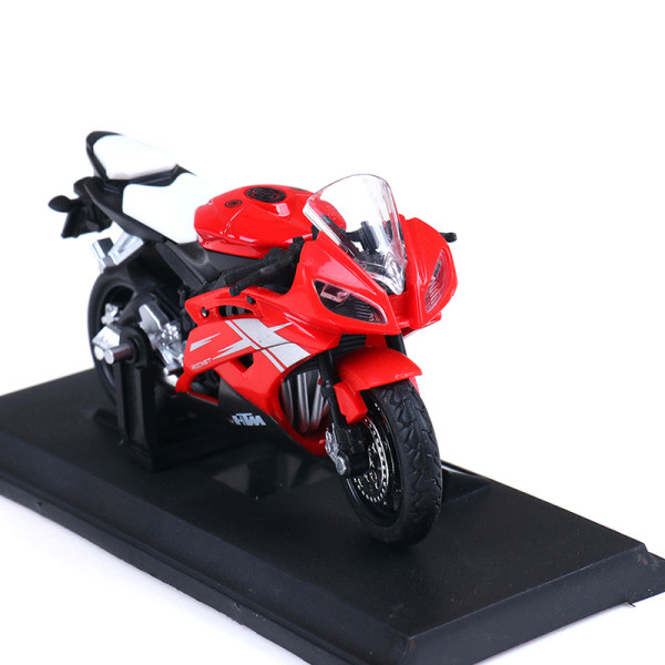 1:18 Yamaha YZF-R6 YZF R6 Blå MOTORCYKEL CYKEL DIECAST MODEL LEGETØJ Sort One Size Black One Size