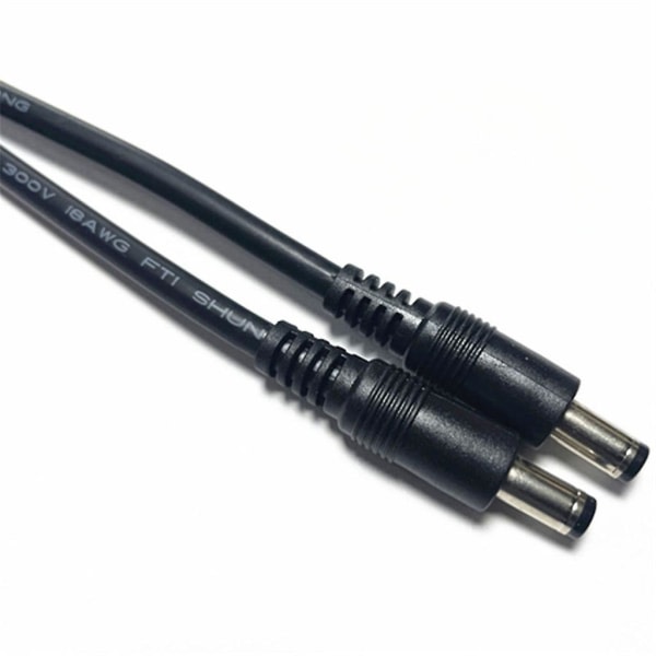 Virtapää 5,5 mm x 2,1 mm 1 uros - 2 uros jakaja