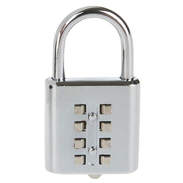 Kodekombination hængelås rejsetaske til bagage Smart Lock Kode A Gul