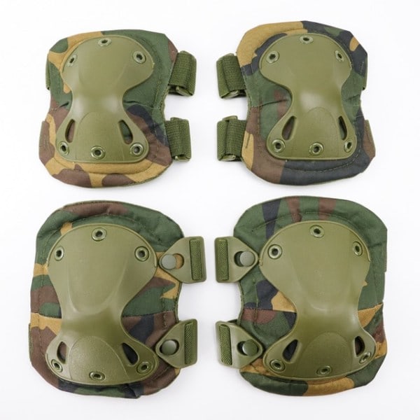 Taktiska knäskydd Armbåge CS Militär Protector Army Airsoft Outd CLMC one size CLMC one size