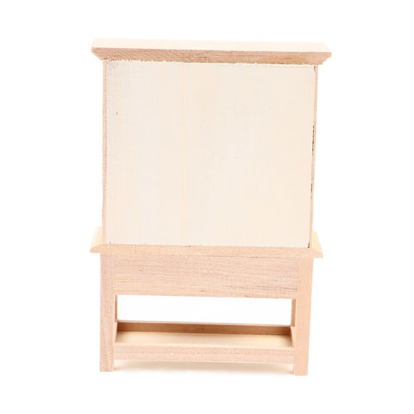 CDQ 1:12 Dukkehust Miniatyr Bogreol Model Møbler Tilbehør