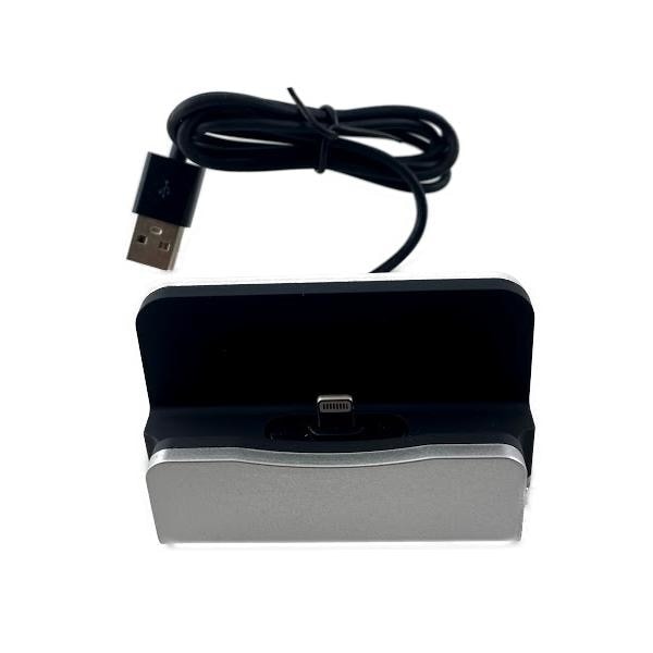 iPhone - Lightning Laddningsdocka Silver Silver