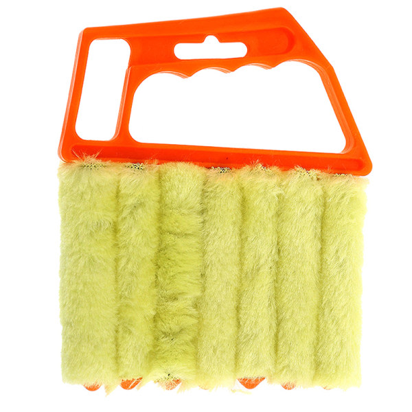 Blindbladsrengöringsduk Fönsterrengöringsborste Användbar Microfi Orange